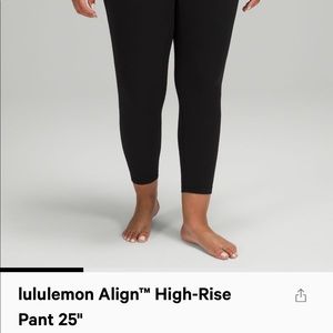lululemon Align HR 25”